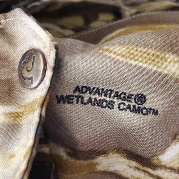 Ducks Unlimited Boys Whitewater Outdoors Jacket Wetlands Camo Camouflage Hood XL - Picture 4 of 10